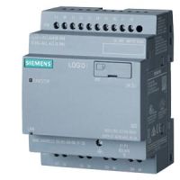 Moduł logiczny z wyświetlaczem PS/I/O 24 V/24 V/24 V trans., 8 DI (4 AI)/4, LOGO! 24CEo | 6ED1052-2CC08-0BA2 Siemens