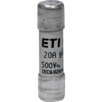 Wkładka topikowa cylindryczna CH10x38 gG 20A/500V | 002651020 Eti