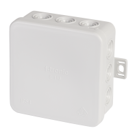 Puszka instalacyjna E113 n/t 85x85x40 rozgałęźna, IP54, szary