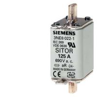 Wkładka topikowa SITOR, z zestykami nożowymi, NH00, In: 125 A, gS, Un AC: 690 V | 3NE1022-0 Siemens
