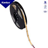 Taśma LED rolka 5m 12 DC LCOB 8W/M 12 IP65-CW barwa chłodnobiała 6500K 1m = 760Lm Ra90 gw. lat 3 | 38910 Kanlux