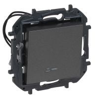 Łącznik schodowy podświetlany 10AX, stalowy, NILOE STEP | 863416B Legrand
