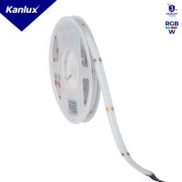 Taśma LED 24V LCOB 19W/M24IP00-RGBW 420lm/m RGB+4000K biała Ra90 rolka 5mb 3 lata gw. | 38913 Kanlux