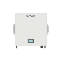 Magazyn bank energii V-TAC ścienny/rack 5,12kWh 51,2V 100Ah VT-48100E-W 10 lat gwarancji | 3800157693608 LED EUROPE