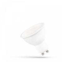 Lampa LEDspot 9W 700lm CW 6000K GU10 230V SMD 110 st. z mleczną szybką biała SPECTRUM zimna biała | WOJ+13257_9 Wojnarowscy