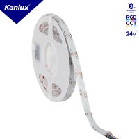 Taśma LED 24V LCOB21W/M24IP65RGBCCT 680lm/m RGB + 3000-6100K IP65 Ra90 rolka 5mb 3 lata gw. | 38916 Kanlux