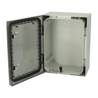 Szafka ARCA 403021T No MP 400x300x150 drzwi przezroczyste z zamkiem, bez płyty montażowej IP66, IK09 | 8121007N Fibox