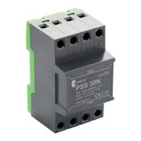 Transformator 1-fazowy modułowy separacyjny PSS 30N 230/110V , na szynę DIN, IP20, Ta 40 | 17000-2003 Breve-Tufvassons