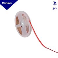 Taśma LED LCOB 10,5W/M 24IP65-R 190lm/m IP65 barwa czerwona rolka 5mb 3 lata gw. | 39782 Kanlux