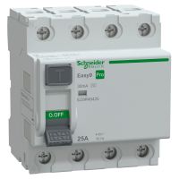 Wyłącznik różnicowoprądowy 4P 25A 30mA typ A, Easy9 Pro EZ9R-25-4-30-A | EZ9R49425 Schneider Electric