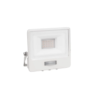 Naświetlacz LED V-TAC 10W SAMSUNG CHIP czujnik ruchu biały Z mufą VT-118S 6500K 735lm 5 lat gwarancj | 3800157661287 LED EUROPE