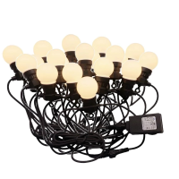 Girlanda ogrodowa V-TAC (sznur) LED 10 metrów 20 żarówek 0,5W IP44 VT-71020 3000K 960lm | 3800157677844 LED EUROPE