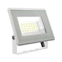 Naświetlacz LED V-TAC 30W SMD F-class biały VT-4934-W 6500K 2510lm | 3800157684590 LED EUROPE