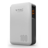 Magazyn bank energii V-TAC 5,12kWh 51,2V IP65 VE51100W 10 lat gwarancji | 3800157693585 LED EUROPE