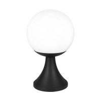 Oprawa ogrodowa kula V-TAC E27 słupek 33cm czarny MAT VT-1230 3 lata gwarancji | 3800170204508 LED EUROPE