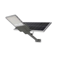 Naświetlacz oprawa uliczna LED solarna V-TAC BRIDGELUX CHIP IP65 pilot LiFePO4 panel 70W VT-15300ST | 3800170205994 LED EUROPE