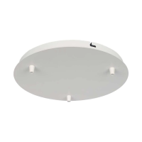 Rozeta sufitowa potrójna V-TAC 300x25mm biały matowy | 3800170205581 LED EUROPE