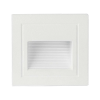Oprawa schodowa LED V-TAC 5W LED kwadrat biała 230V VT-1129 3000K 380lm | 3800170207530 LED EUROPE