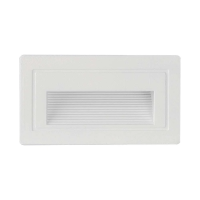 Oprawa schodowa LED V-TAC 3W LED prostokąt biała 230V VT-1130 3000K 180lm | 3800170207547 LED EUROPE