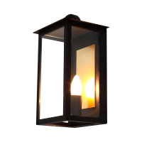 Kinkiet ścienny V-TAC E14 czarny klasyczny loft IP65 VT-1190 | 3800170209039 LED EUROPE