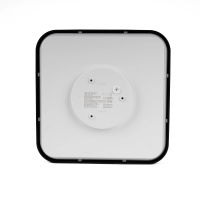 Oprawa sufitowa plafoniera V-TAC 48W LED kwadrat 42x42cm natynkowy IP44 czarny VT-8630B 4000K 5160lm | 3800170212008 LED EUROPE