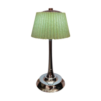 Lampka stołowa nocna V-TAC 1,5W LED 28cm ładowanie USB ściemnianie zielona VT-7968 3000K-6000K 40lm | 3800170218673 LED EUROPE