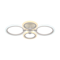 Oprawa sufitowa V-TAC 51W LED ściemnialna biała pilot VT-7717 3000K-4000K-6000K 3900lm | 3800170219144 LED EUROPE