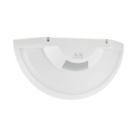 Plafoniera V-TAC 10W LED V-TAC SAMSUNG CHIP czujnik ruchu biały IP54 VT-81005 4000K 900lm 5 lat gwar | 3800170219526 LED EUROPE