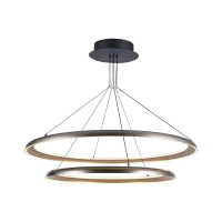 Oprawa zwieszana V-TAC LED 65W złoty czarny 60x107cm VT-7982 3000K 7000lm | 3800170218864 LED EUROPE
