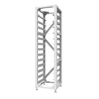 Stojak regał rack V-TAC Deye 19 cali do magazynów energii SKU11862 oraz BMS SKU11863 V-TAC 3U-HRACK | 3800170217591 LED EUROPE
