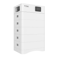 Modułowy wysokonapięciowy system magazynowania energii V-TAC IP65 BMS 25kWh VT-OHS25K-100 | 3800170224308 LED EUROPE