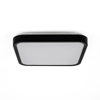 Oprawa sufitowa plafoniera V-TAC 48W LED SAMSUNG CHIP kwadrat 42x42cm natynkowy IP44 czarny VT-8630B | 3800170223516 LED EUROPE