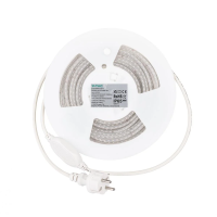 Taśma LED 230V V-TAC rękaw IP65 120LED/m 10,5W/m rolka 10mb VT-2835 121-10M Kolor Niebieski | 3800170226784 LED EUROPE