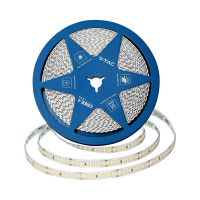 Taśma LED V-TAC CREE CHIP 24V CRI90 2xPCB 8mm 10mb 12W/m 168LED/m VT-2835 168 3000K 1680lm 6 lat gwa | 3800170253537 LED EUROPE