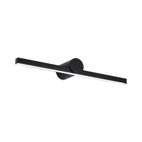 Oprawa kinkiet ścienny V-TAC 10W LED czarny IP65 lustro obraz łazienka VT-7022-B 4000K 1530lm | 3800157690096 LED EUROPE