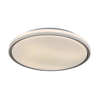 Oprawa sufitowa plafoniera V-TAC 30W/60W/30W LED 49cm 3w1 ściemnialna czarna pilot CCT VT-85033 3000 | 3800170255647 LED EUROPE