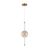 Oprawa zwieszana V-TAC LED 8W złoto bursztyn biały VT-84039 3000K 1100lm | 3800170259577 LED EUROPE