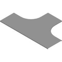 Pokrywa trójnika korytka PTKZP200, gr.blachy 1,5mm | 301320 Baks