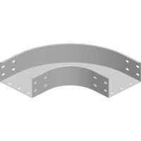 Kolanko 90st. KKZP300H100, gr.blachy 1,5mm | 310630 Baks