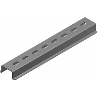Szyna EURO SZP 35H15/3 gr. blachy 1,0mm, perforowana (3m) | 613230 Baks