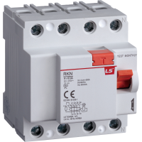 Wyłącznik różnicowo-prądowy 4P, 63A, 30mA | RKN 4P 63A 30MA Aniro