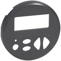 Plakietka do lokalnego panelu kontrolnego z LCD grafitowa, Celiane | 067873 Legrand