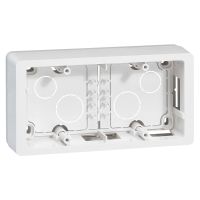 Puszka podwójna n/t, biała, Celiane | 080242 Legrand