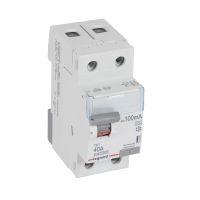 Wyłącznik różnicowo-prądowy P 302 2P 40A 100MA typ A serii TX3 | 411565 Legrand