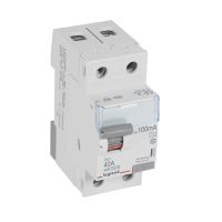 Wyłącznik różnicowo-prądowy P 302 2P 40A 100MA typ AC serii TX3 | 411520 Legrand