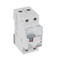 Wyłącznik różnicowo-prądowy P302 2P 40A 300mA typ AC serii TX3 | 411530 Legrand