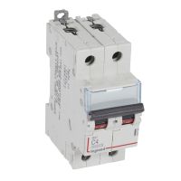 Wyłącznik nadprądowy S 302 2P C 4A 6000A serii DX3 | 407795 Legrand