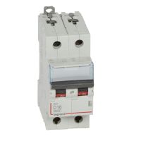 Wyłącznik nadprądowy S 302 2P D 16A 6000A serii DX3 | 408031 Legrand