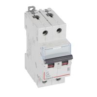 Wyłącznik nadprądowy S 302 2P D 4A 6000A serii DX3 | 408026 Legrand