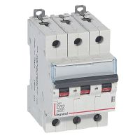 Wyłącznik nadprądowy S 303 3P D 32A 6000A serii DX3 | 408092 Legrand